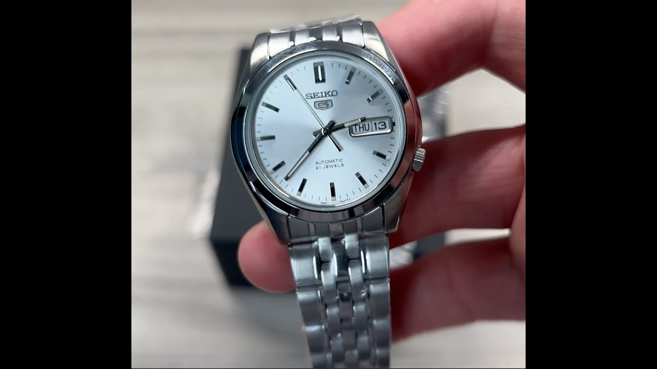 Обзор Seiko 5 SNK355K1 | Классические автоматические часы, которые должны быть у каждого