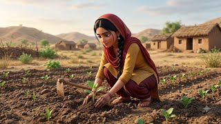 A Poor Farmer's Daughter's Hard Work Changed the Entire Village | Hindi Story