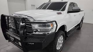 2022 RAM 2500 LARAMIE LEVEL C CUMMINS DIESEL BRIGHT WHITE 4K WALKAROUND 13895Z SOLD!