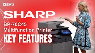 Celebrity Sharp BP70C45 Multifunction Copier/Printer: Key Features Net Worth