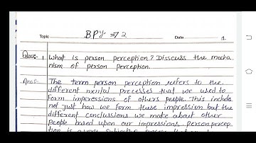 BPY 2 Ignou Solved Assignment