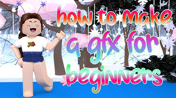 How to make a GFX *FOR BEGINNERS* Blender 2.8 - 2.9
