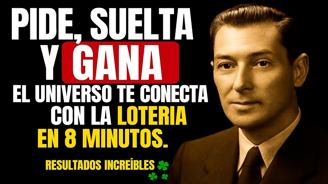 ¡PREPÁRATE! En 8 minutos el UNIVERSO te mostrará lo que es ser un ganador de la lotería | NEVILLE G.