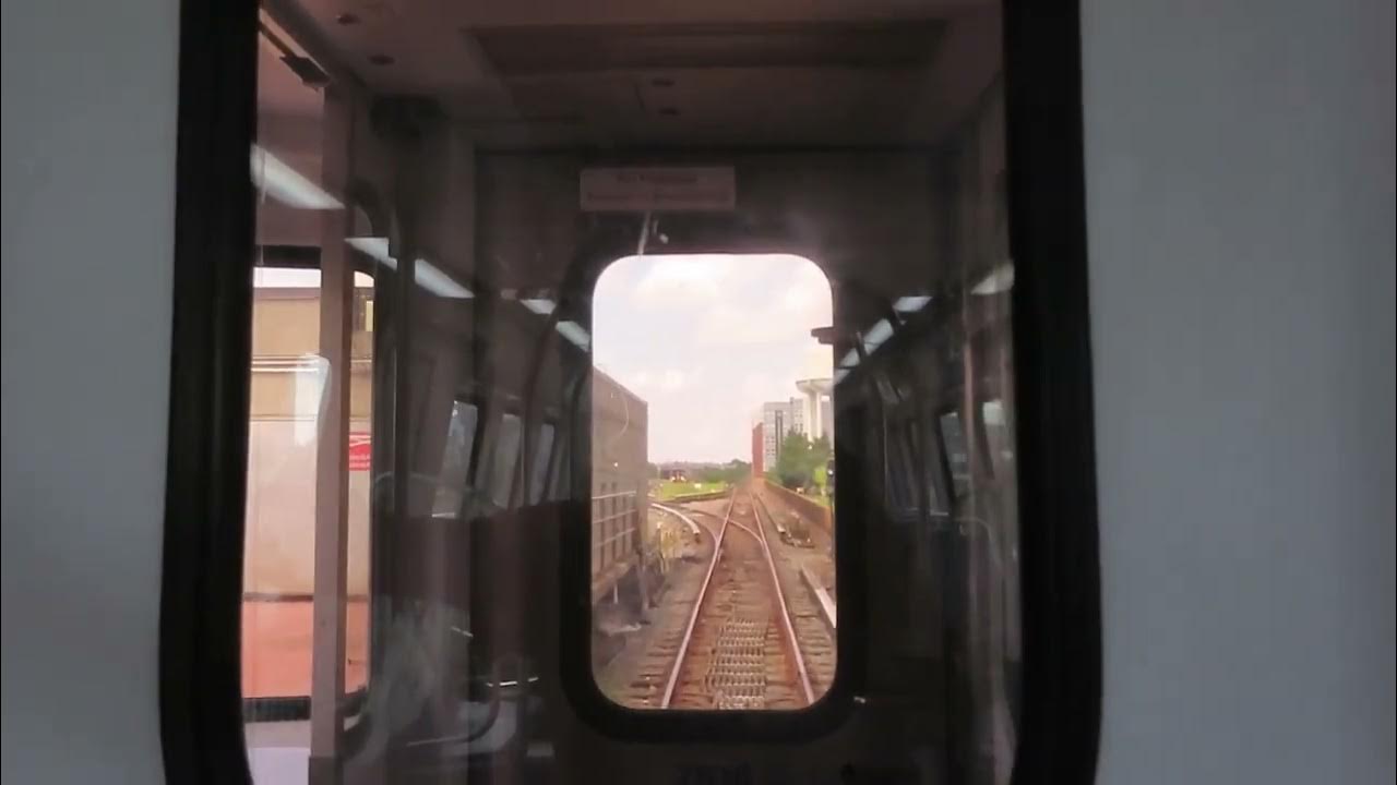 WMATA Blue Line Cab View Ride YouTube