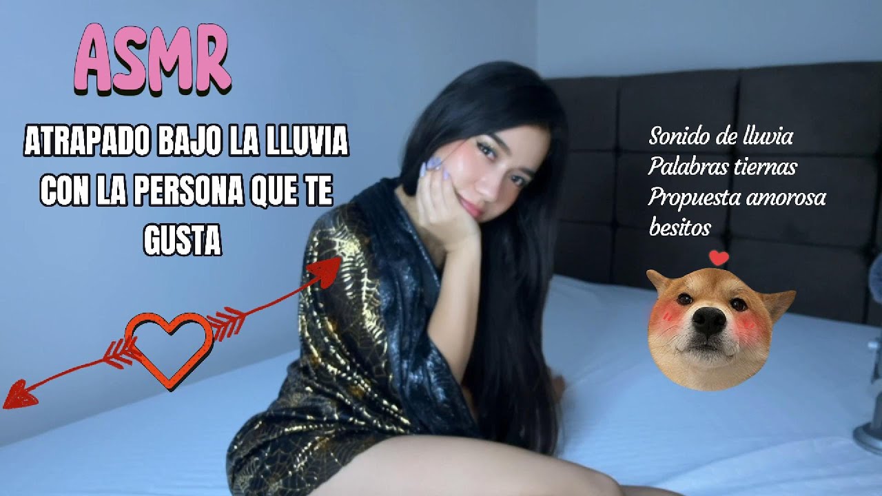 ASMR | ATRAPADO BAJO LA LLUVIA 🌧️CON LA PERSONA QUE TE GUSTA 👩‍❤️‍👨
