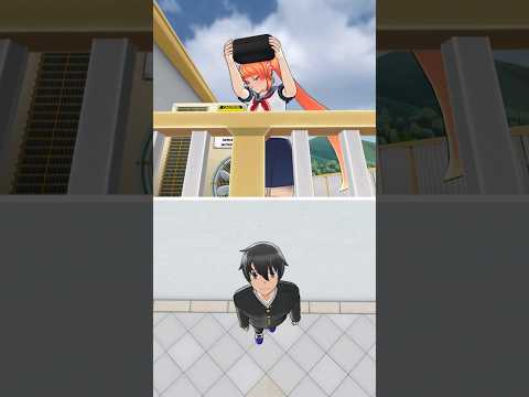 Osana Drops Bento From The Rooftop 