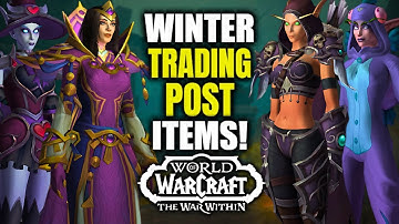 SYLVANAS Transmog Set Is FINALLY Here! Winter Trading Post Rewards! WoW | Dark Ranger General