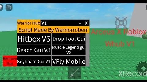 Arceus X Roblox Script - WHUB - V1