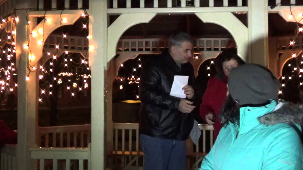 Holiday Tree Lighting, Spirit of Christmas Festival, Depot Square Park, Tamaqua, 1262015 YouTube