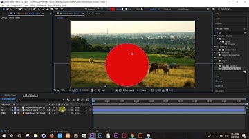 How to use adjustments layer and null objects in After Effects