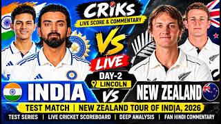 🔴INDIA A vs NEW ZEALAND A 1st TEST DAY 2 LIVE | IND A vs NZ A 2026 | Live Cricket Score | CRIKs