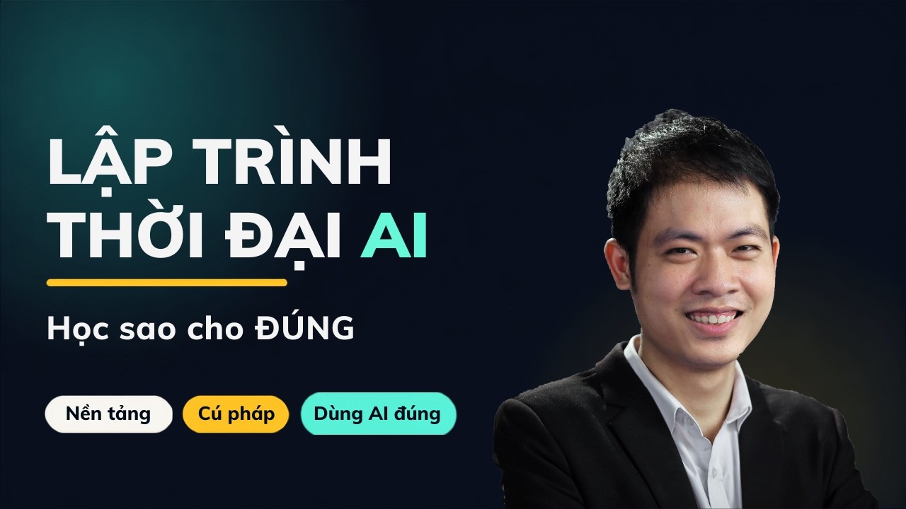 Lập trình thời đại AI: Học sao cho đúng, có nên bỏ qua cú pháp?