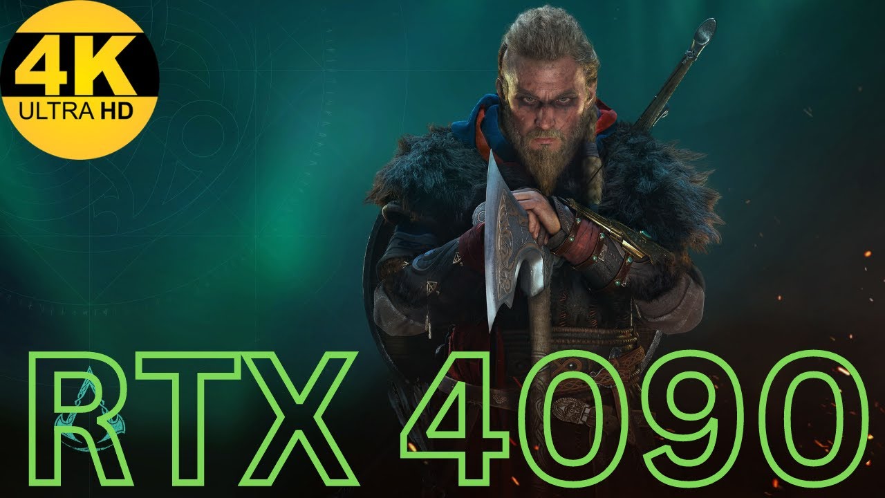 Assassin's Creed Valhalla - RTX 4090 + i9 13900K | 4K MAX Settings