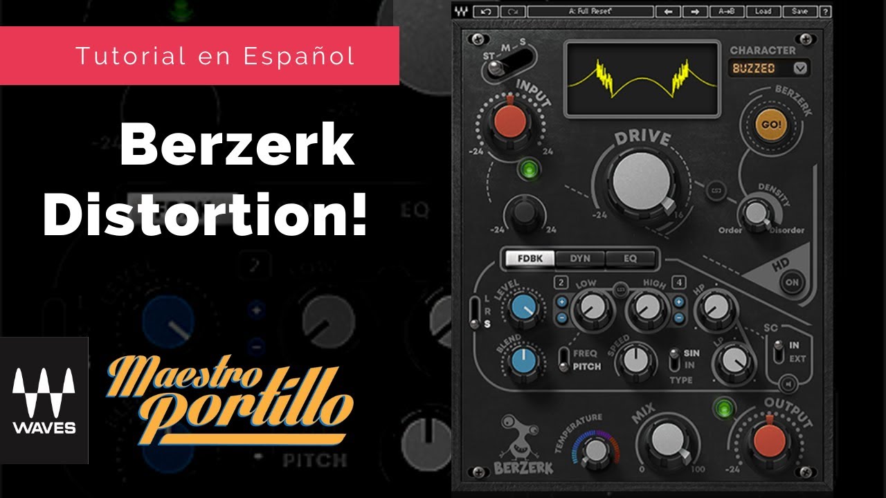 Waves Berzerk Distortion Primeras Impresiones - YouTube