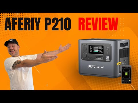 AFERIY P210 PORTABLE GENERATOR REVIEW