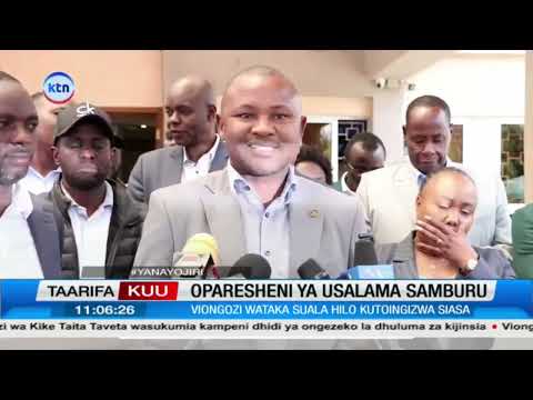 Wawakilishi wadi wa Meru Wataka Siasa Kutenganishwa na Operesheni ya Usalama Samburu