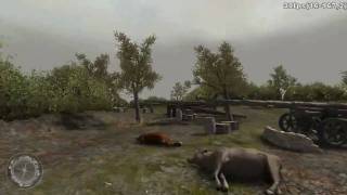 Call of Duty 2 - Singleplayer test 9 - Scripted camera