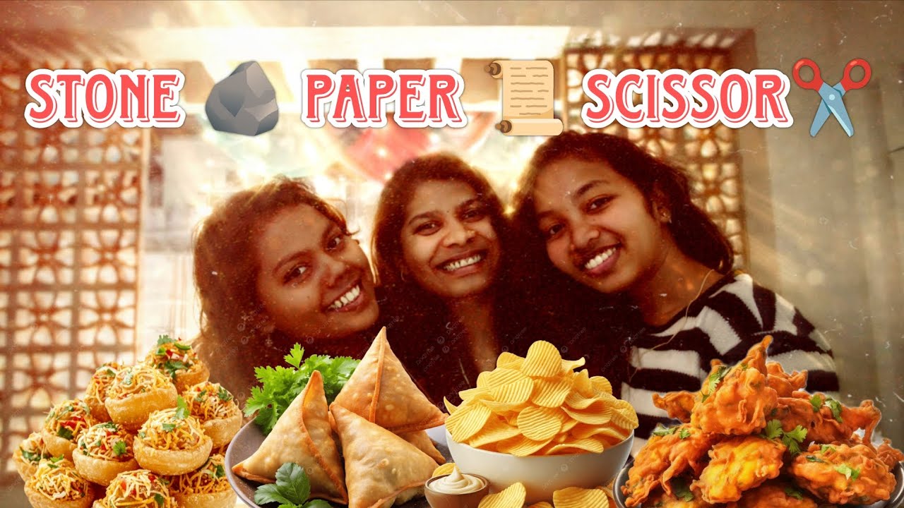 It's Game Time!!! but I'm Hungry too 😋🤫  ll  Stone🪨 Paper 📜 Scissor ✂️