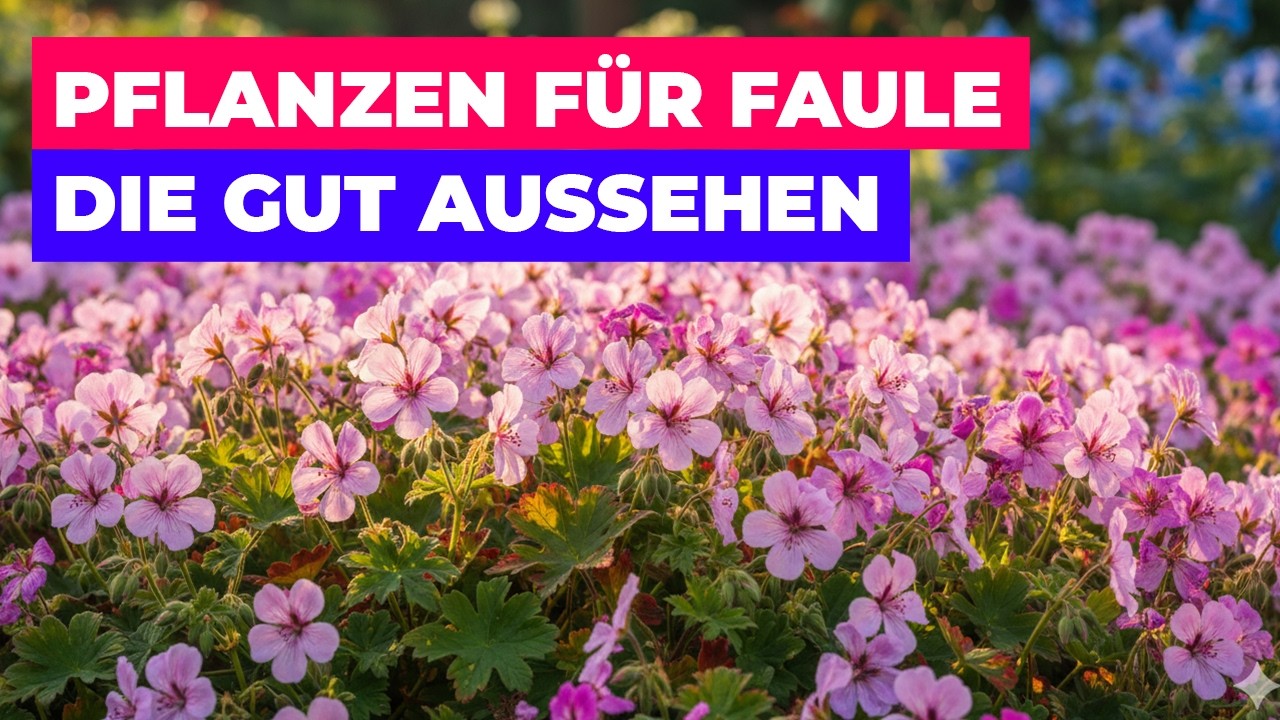 Wächst wie Unkraut – sieht aus wie Traumgarten! 🌿 11 pflegeleichte Pflanzen ohne Stress