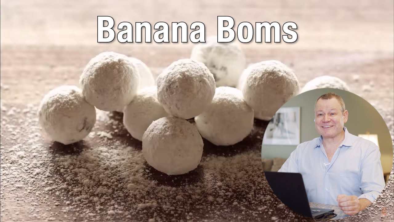 Exploding Bannan Exploding Banana Bon Bon with Bourbon Center | Food Shaping Teaser ...