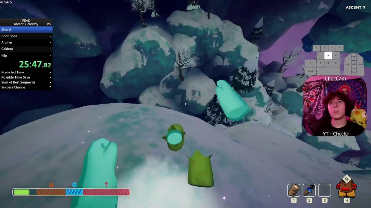 PEAK SPEEDRUNNING LIVE - ascent 7 crowd control :)