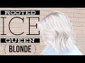ROOTED SILVER TRANSFORMATION! // FULL HIGHLIGHT, SMUDGE ROOT AND TONE // HAIR COLOR
