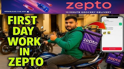 Zepto Delivery Partner First Day || Zepto Delivery Boy Salary || Zepto Delivery Job Review 2025-2026
