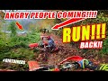 Angry Rednecks Chase Dirt Bikers For Trespassing! Stupid People 2019