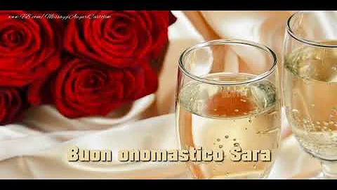 Quando è l'onomastico Sara?
