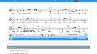 Cloud Hymnal Practice Room Psalm 27