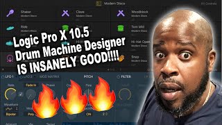 Logic Pro X 10.5 Drum Machine Designer Is INSANELY GOOD!!!!