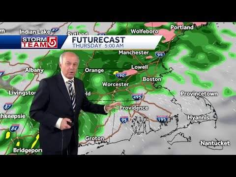 Video: Rain early and often on Thanksgiving Day in Mass.