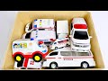 救急車のミニカー緊急走行テスト☆坂道走行サイレンチェック!!ambulance minicar