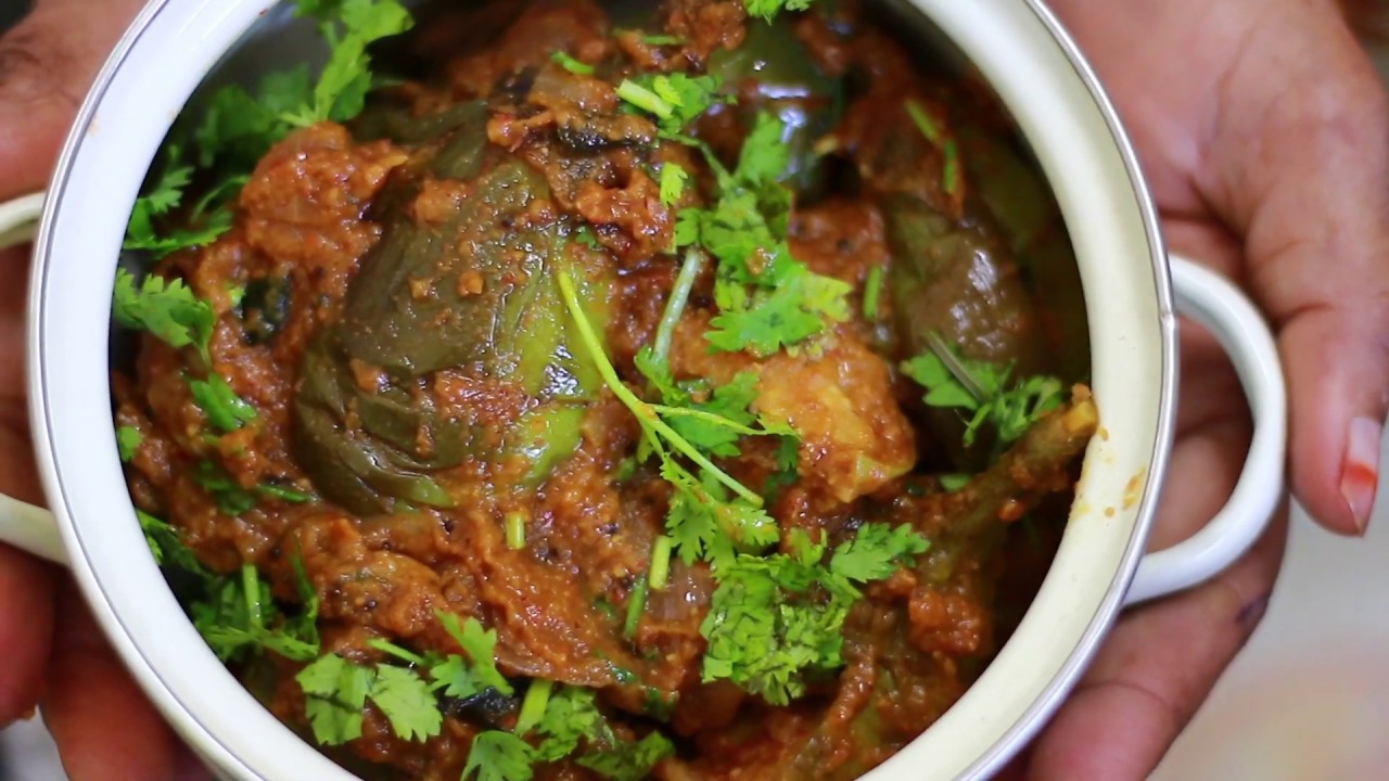 NELLORE BRINJAL STUFFED CURRY Yummy Brinjal recipe YouTube