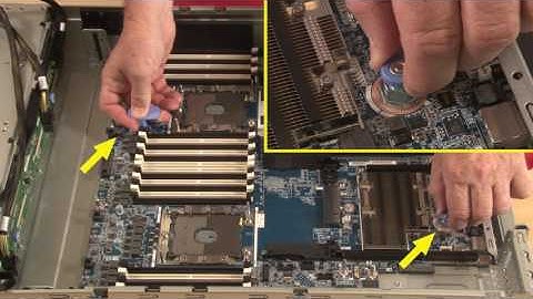 Lenovo ThinkSystem SR650 removing a system board