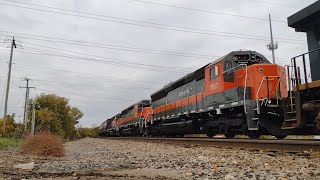 Trio Of Sd45S On Canadian Pacific Manifest 246