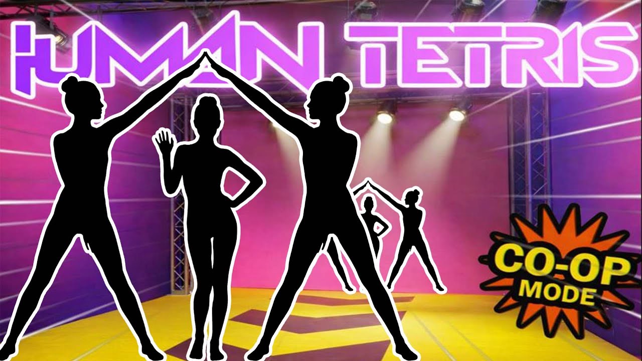 HUMAN TETRIS CO-OP | KPop Demon Hunters | High Quality Immersive Interactive Warm Up