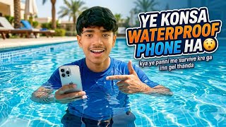 Water testing of my new iphone 📱 | kya ye survive mre ga panni me | #cjp | sourav joshi vlohs