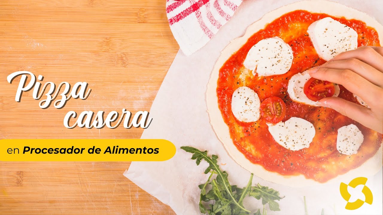 Pizza Casera ¡EN MINUTOS! | Procesador de alimentos FP416A