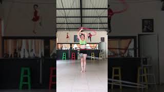 World record: Multihoop endurance 3 hoop split