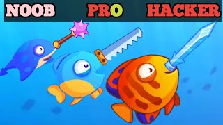 NOOB vs PRO vs HACKER In Fish.io