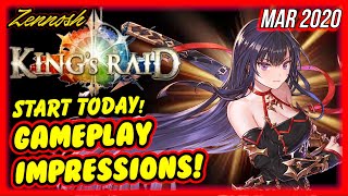 KINGS RAID GAMEPLAY Second Impressions! Start Today! Amazing Gifts for Starters! Mobile RPG Game screenshot 5