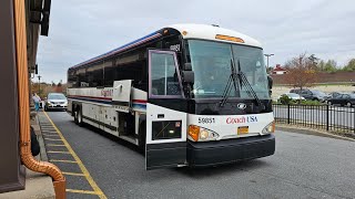 Coach USA Shortline: Full Ride Onboard 2011 MCI D4505 to Woodbury Common Premium Outlets!