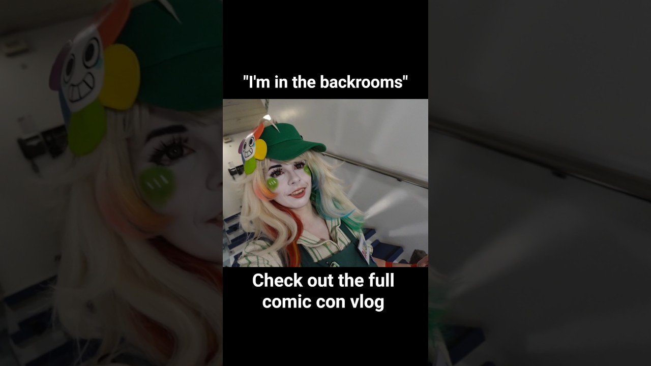 Dandy's vlog! 🌈#cosplay #comiccon #roblox #dandysworld #dandy #funny