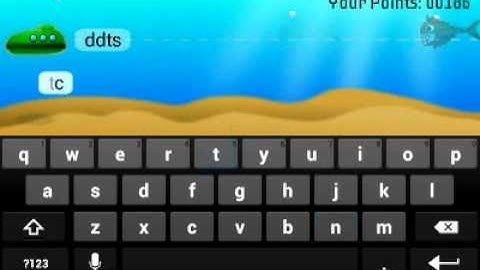 Unnamed android typing game (Work in progress 002)