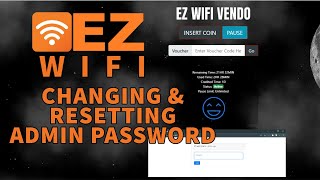 CHANGING EZ WIFI ADMIN PASSWORD AND RESETTING screenshot 5