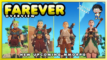 The New Action Combat MMO In Development - Farever Overview