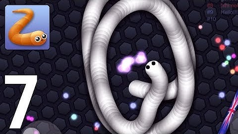 Slither.io Online Gameplay Walkthrough Part 7 [iOS/Android/PC Games]