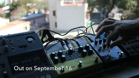 Digitakt Strymon Volante Avalanche run Tascam414 tape loop