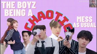 the boyz being a chaotic mess as usual